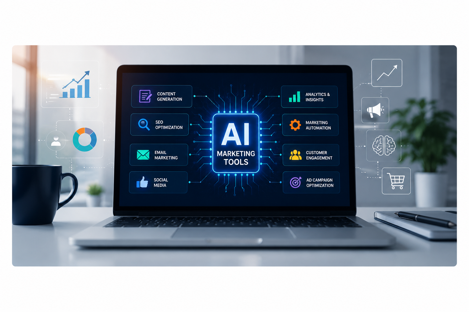 Top 10 AI Marketing Tools Every Business Should Use in 2026